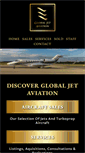 Mobile Screenshot of globaljetaviation.net