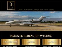 Tablet Screenshot of globaljetaviation.net