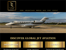 Tablet Screenshot of globaljetaviation.com